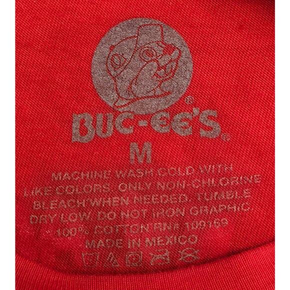 Bucees Santa Beaver Christmas Med Shirt Rockin Around The Christmas Tree Graphic - Picture 4 of 7